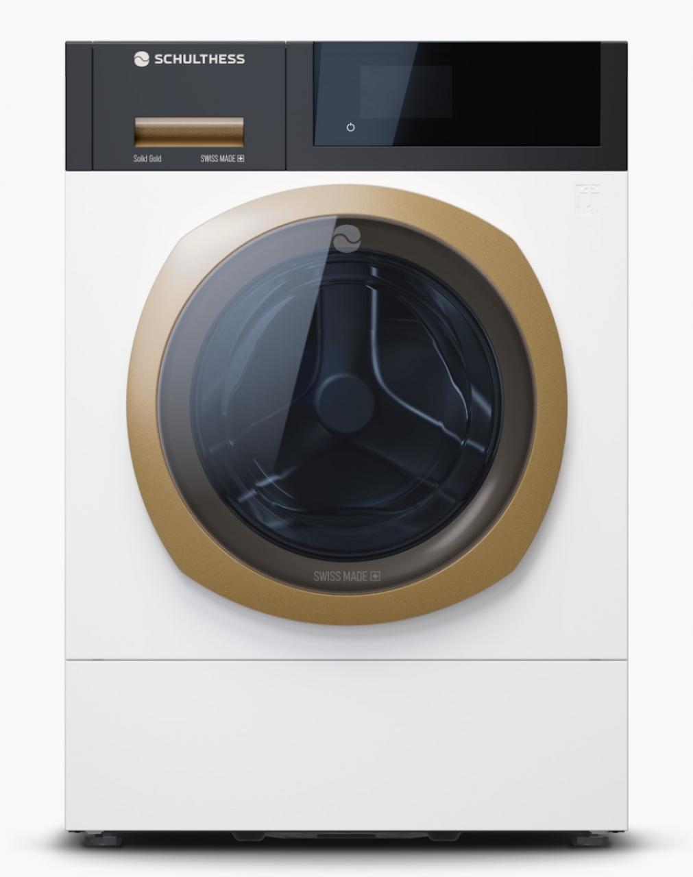 Стиральная машина Schulthess ADA1.102BE1H3J3LY Solid Gold (петли слева)