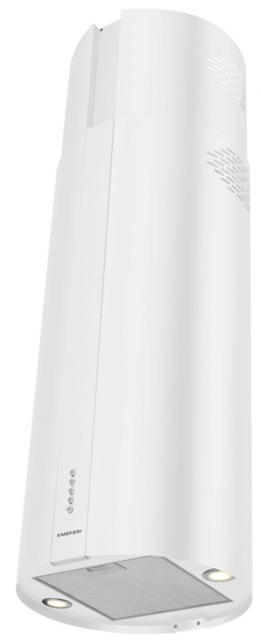 Вытяжка кухонная цилиндрическая островная MEFERI TUBE40WH ISLA POWER