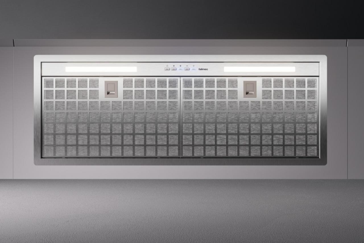 Вытяжка встраиваемая FALMEC GRUPPO INCASSO NRS PLUS 50 нержавеющая сталь