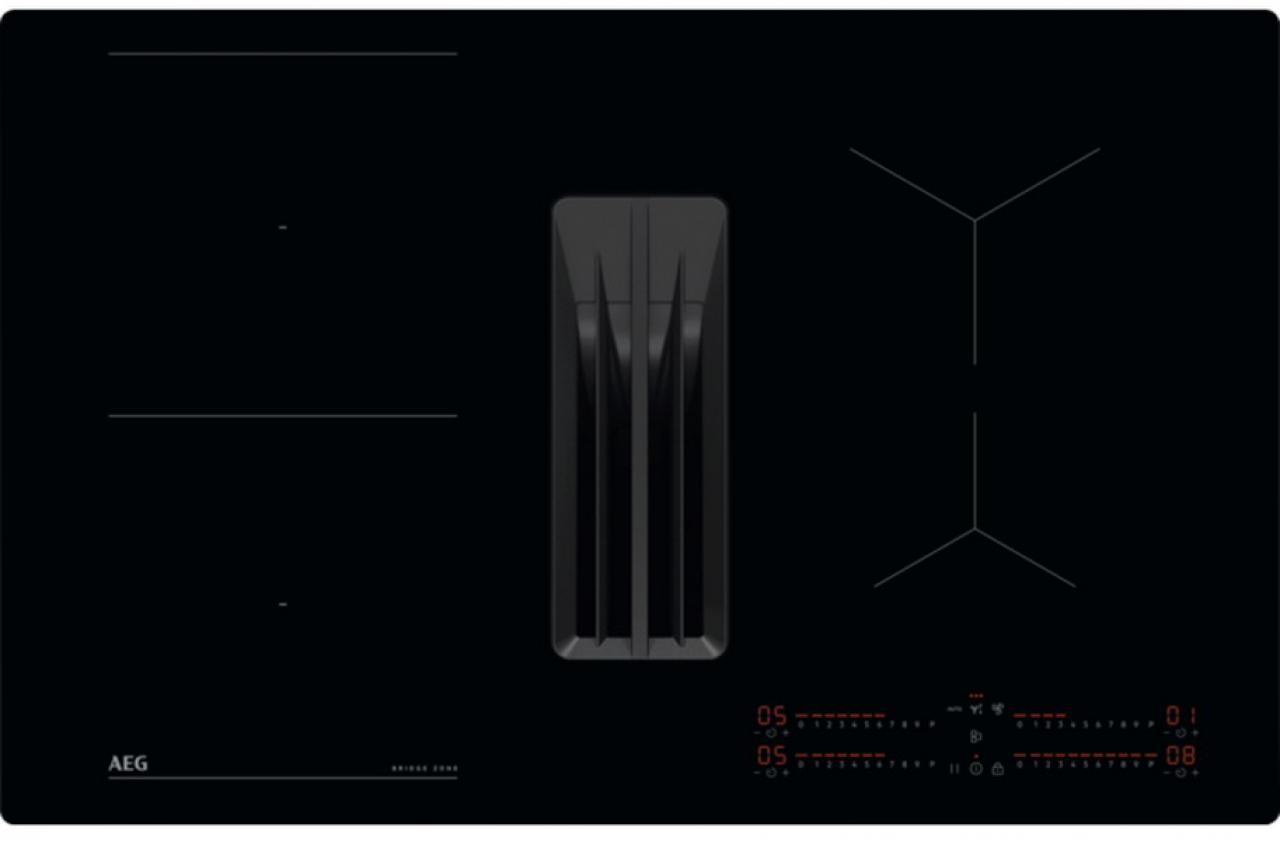 Варочная поверхность с вытяжкой AEG TH84CB03CB