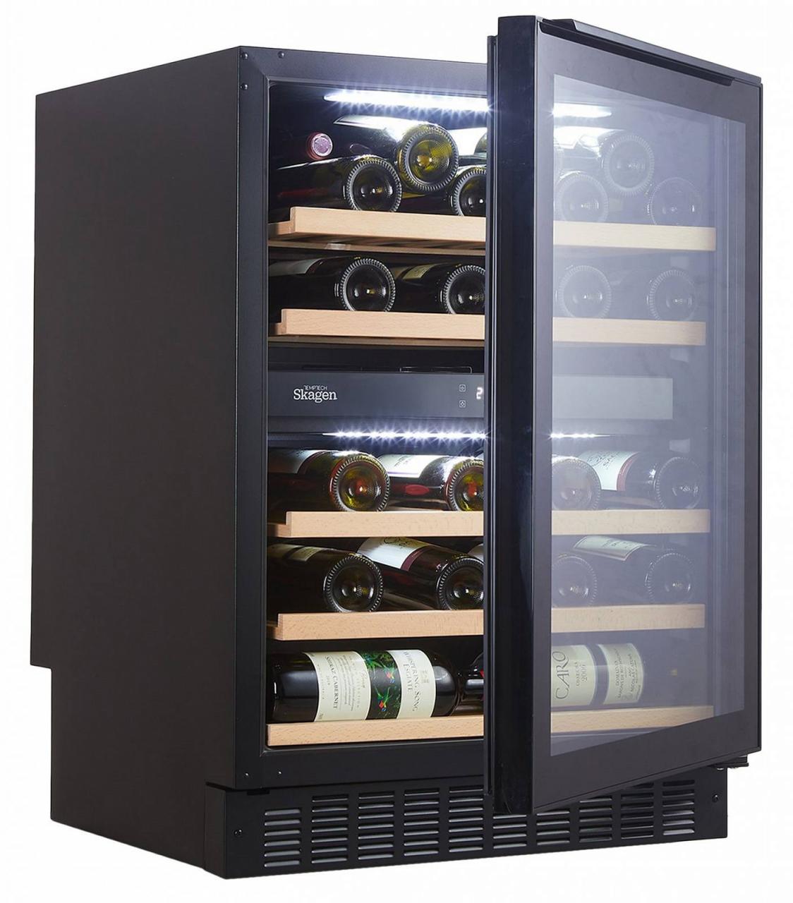 Винный шкаф встраиваемый Temptech SKX60DBT