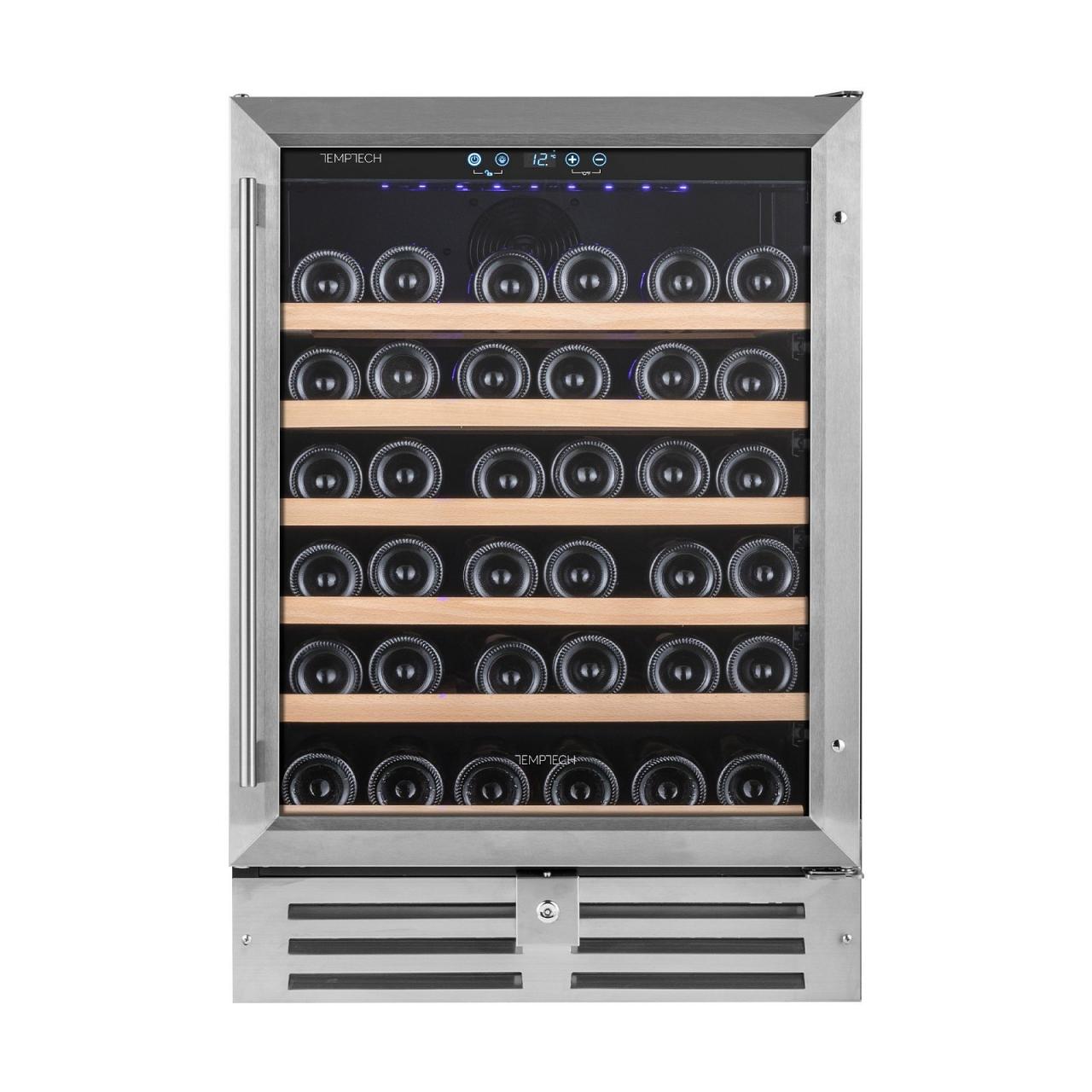 Винный шкаф встраиваемый Temptech WPQ60SCS