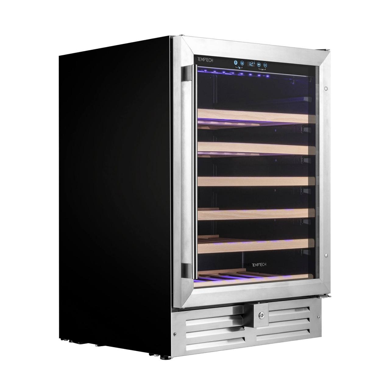 Винный шкаф встраиваемый Temptech WPQ60SCS