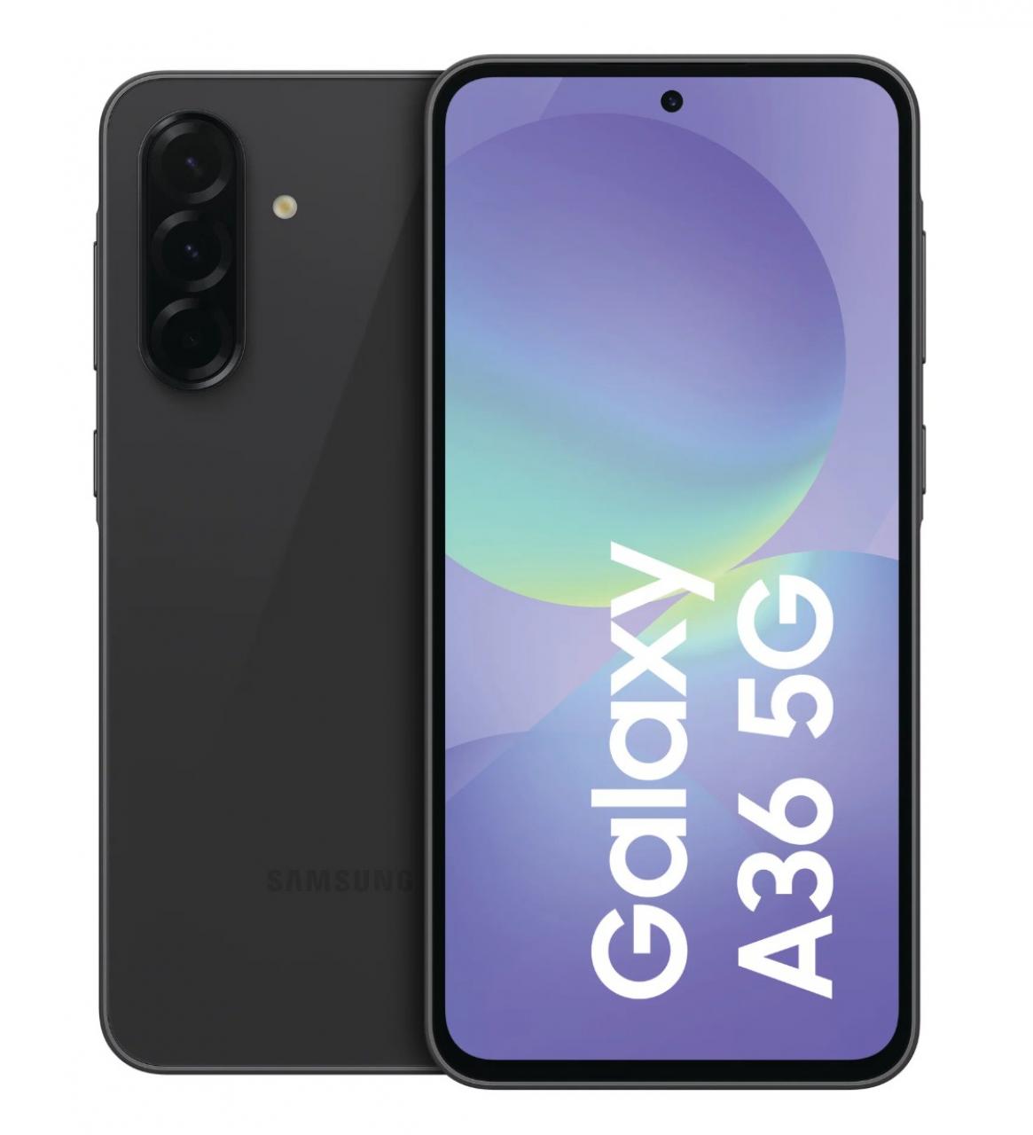 Смартфон Samsung Galaxy A36 5G 8/256 ГБ Dual nano SIM черный