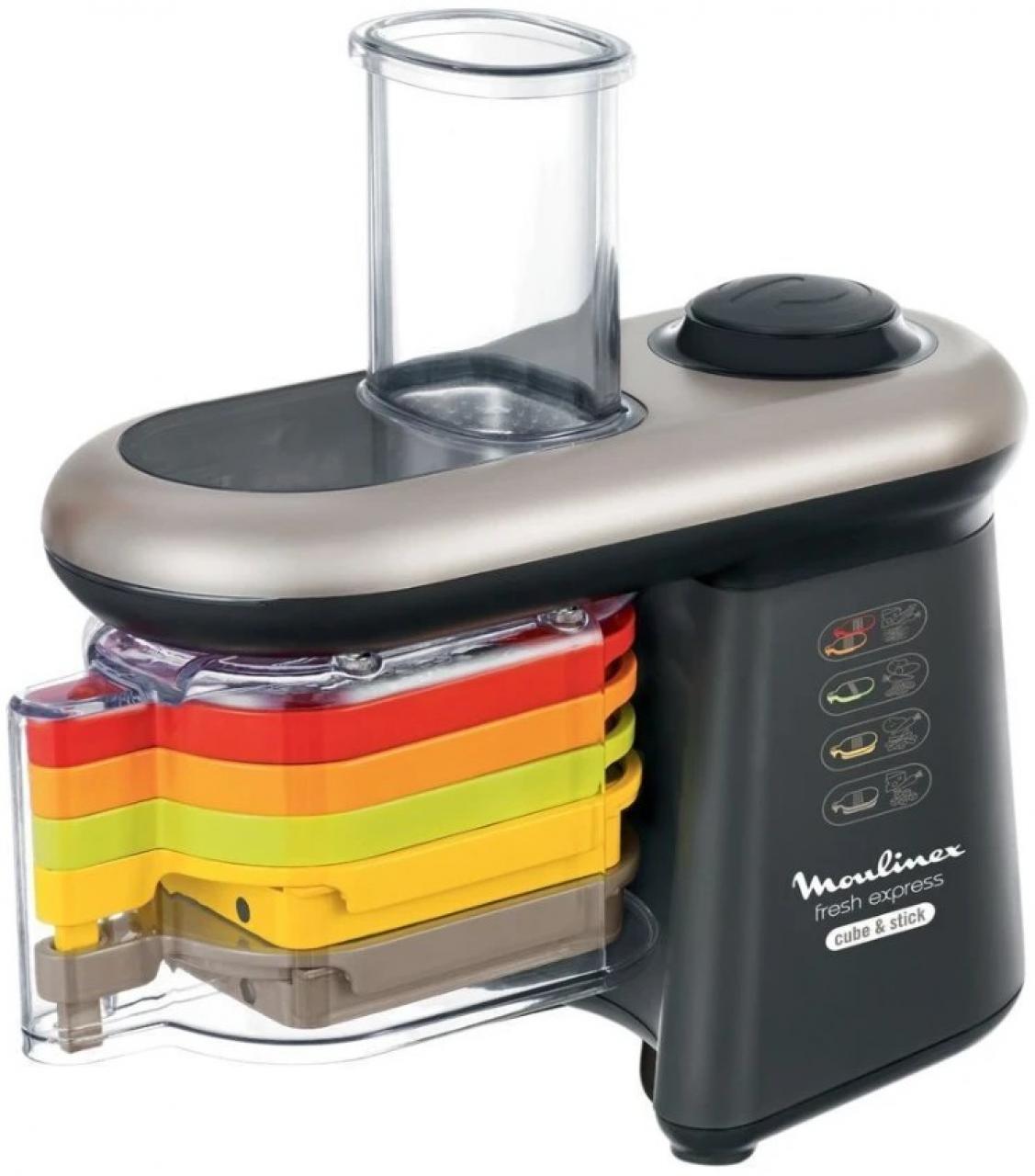 Мультирезка овощерезка электрическая Moulinex Fresh Express Cube & Stick DJ905832