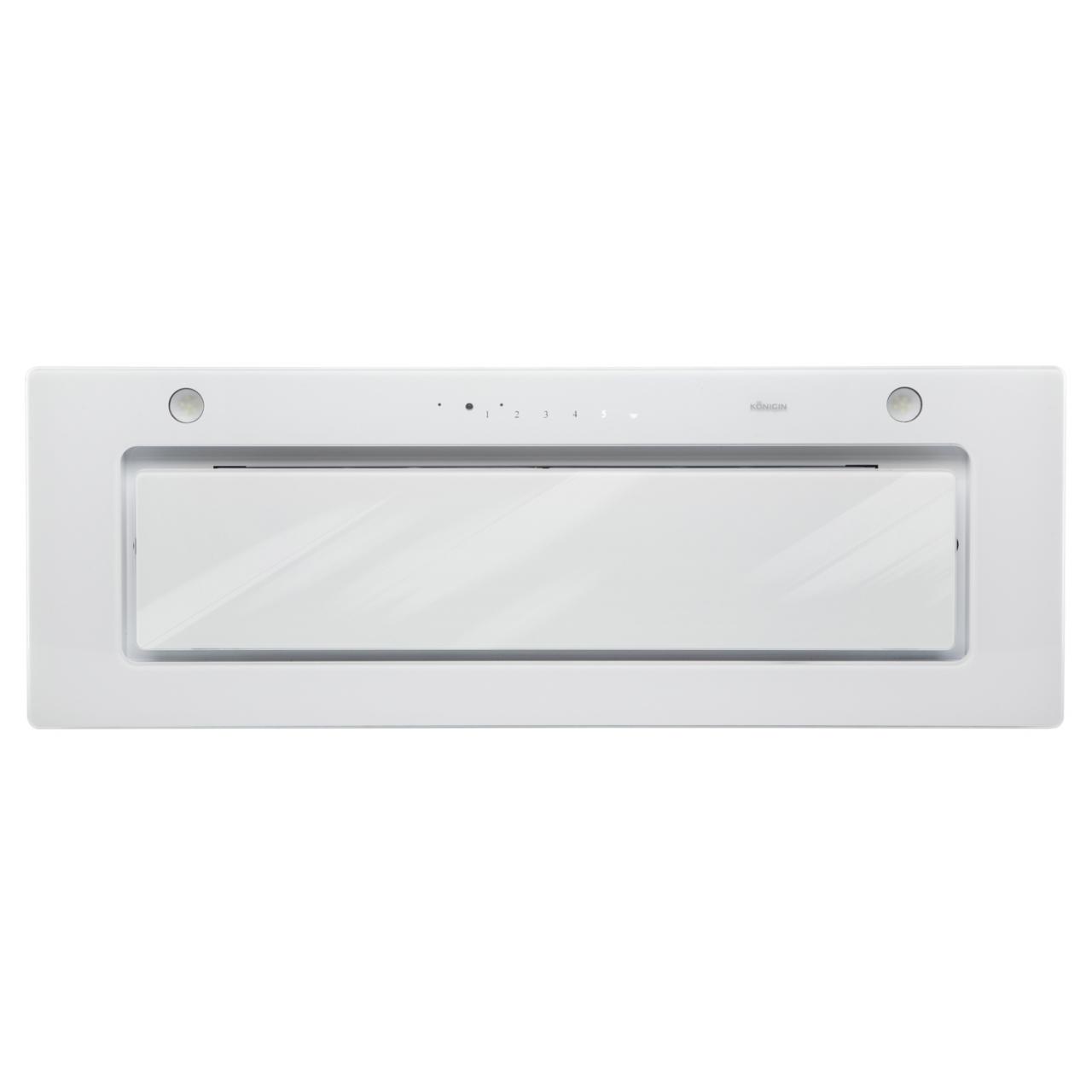 Вытяжка встраиваемая Konigin Falcon White Glass 80