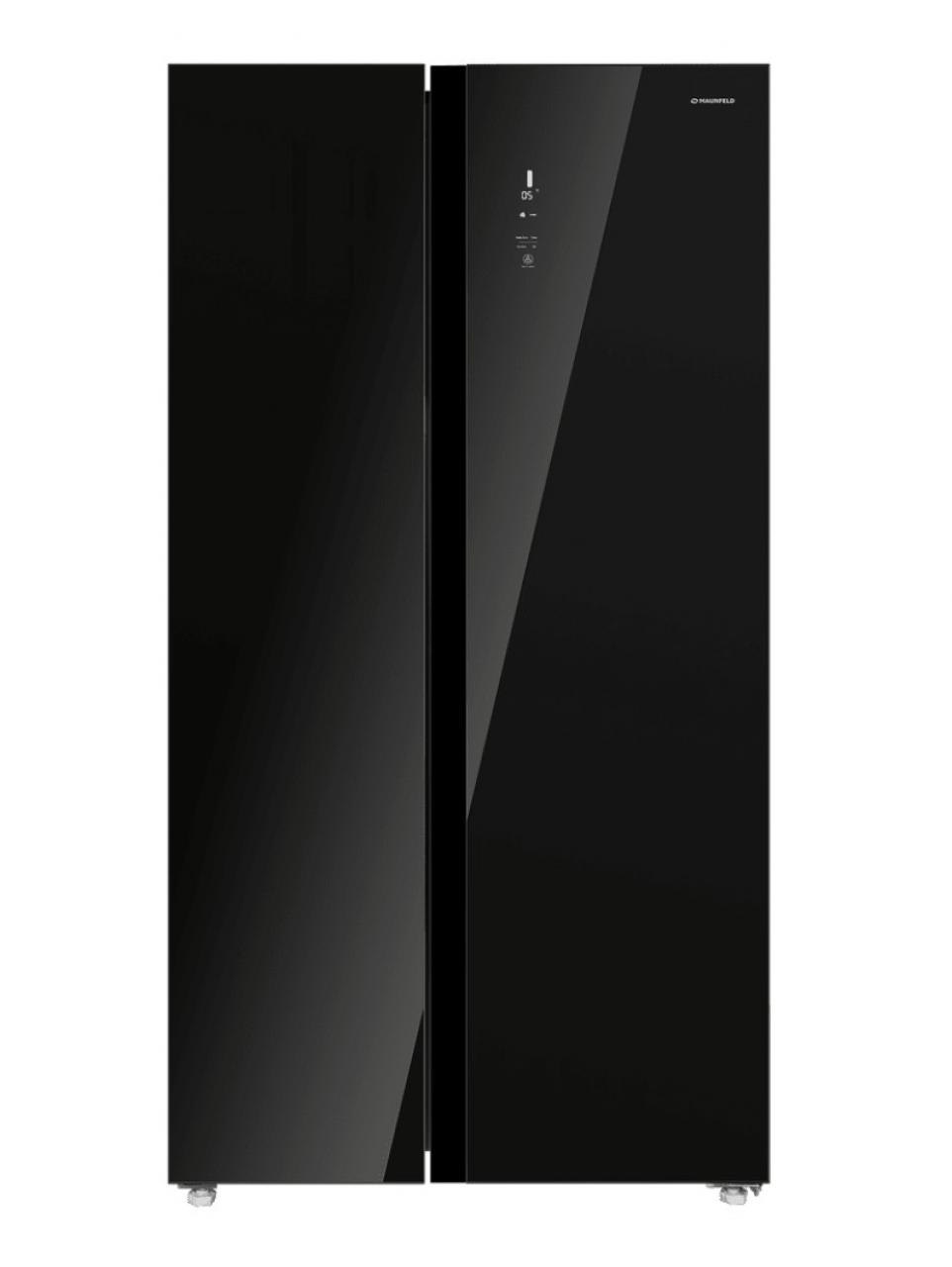 Холодильник двухкамерный MAUNFELD MFF177NFB Slim Inverter