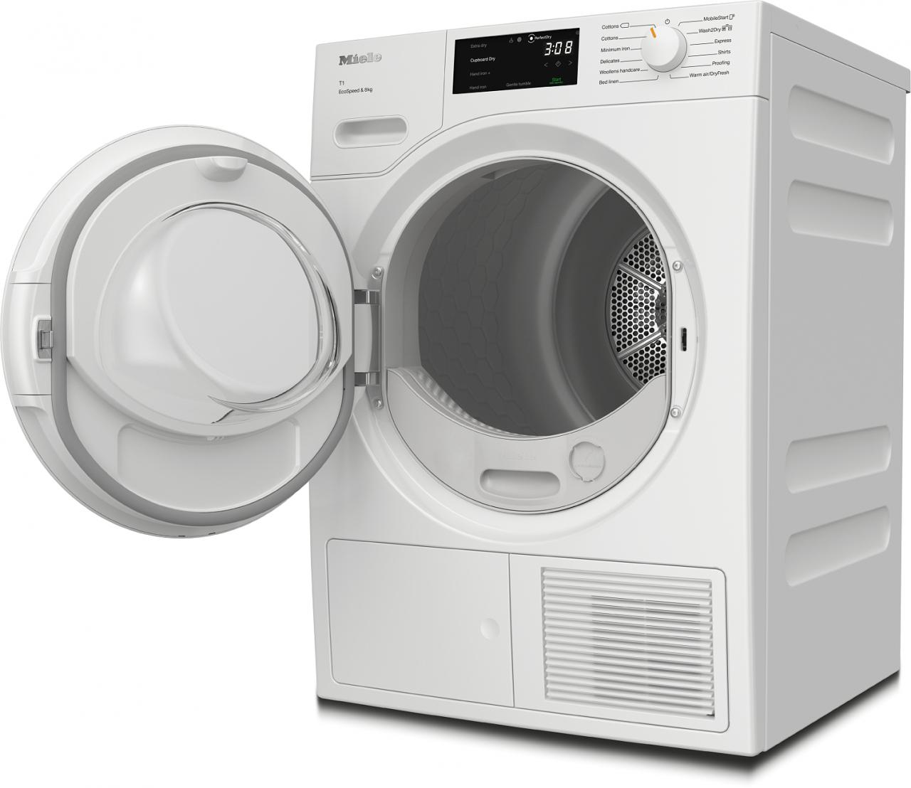 Сушильная машина Miele TWC640WP EcoSpeed&8kg Lotus White белый лотос