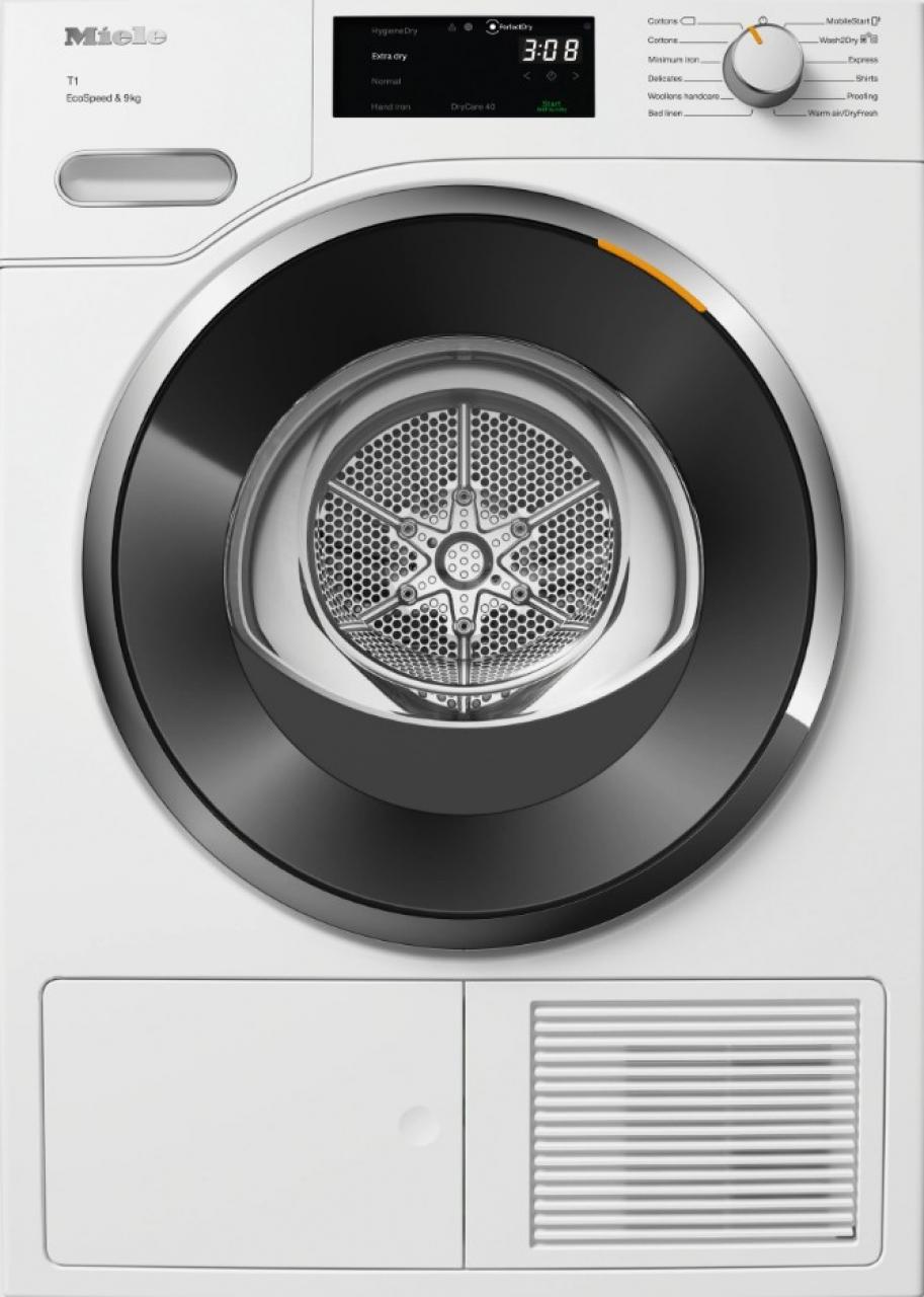 Сушильная машина Miele TWH780WP EcoSpeed LOWE Lotus White белый лотос