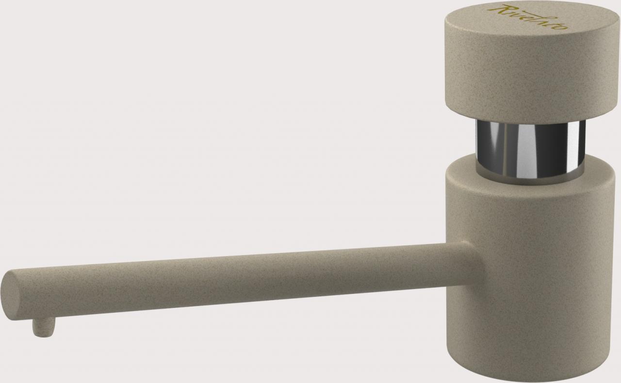Дозатор для моющего средства Rivelato RD-1000 beige scuro/тёмно-бежевый