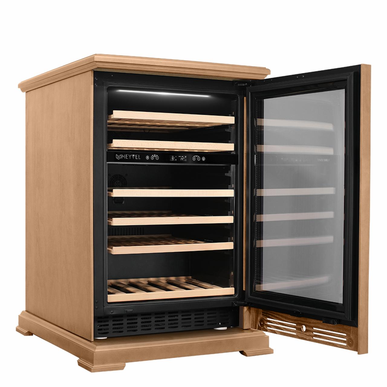 Винный шкаф Meyvel MV46PRO-KBT2 Натуральный бук