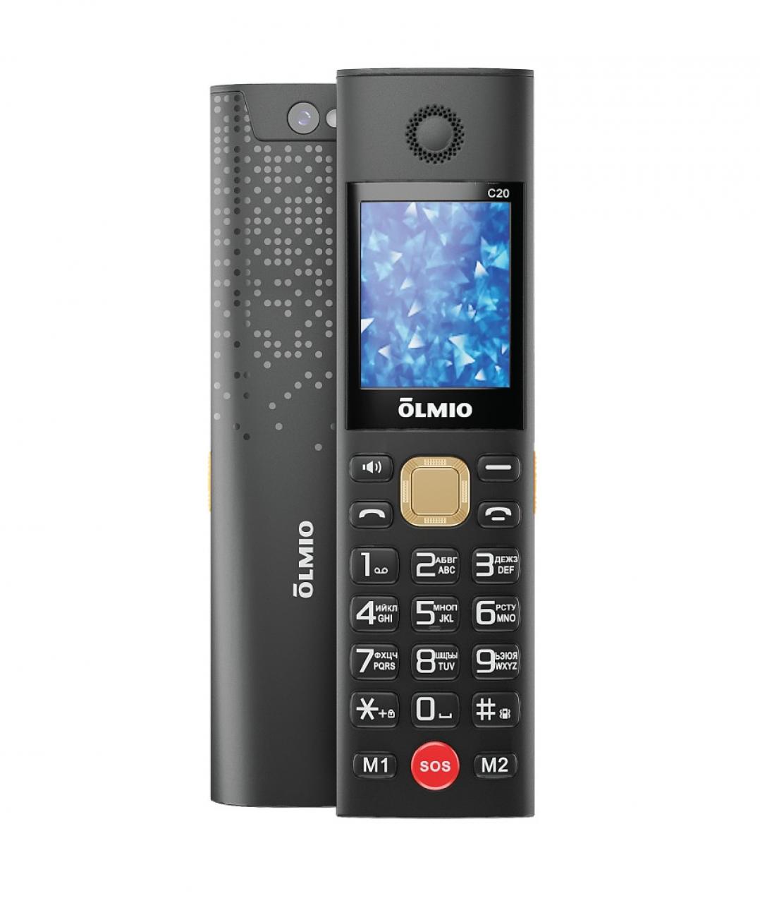 Мобильный телефон Olmio C20 черный