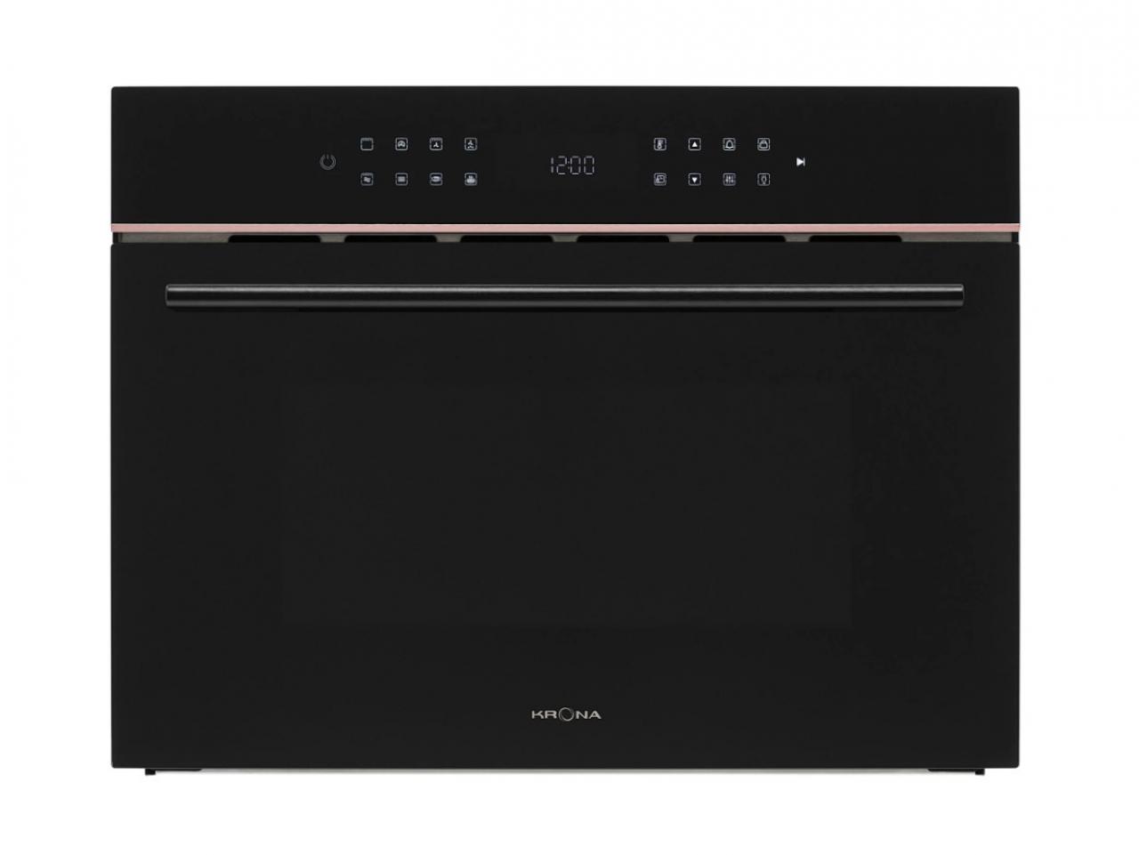 Микроволновая печь встраиваемая Krona ONYX 45H mw BL PINK GOLD