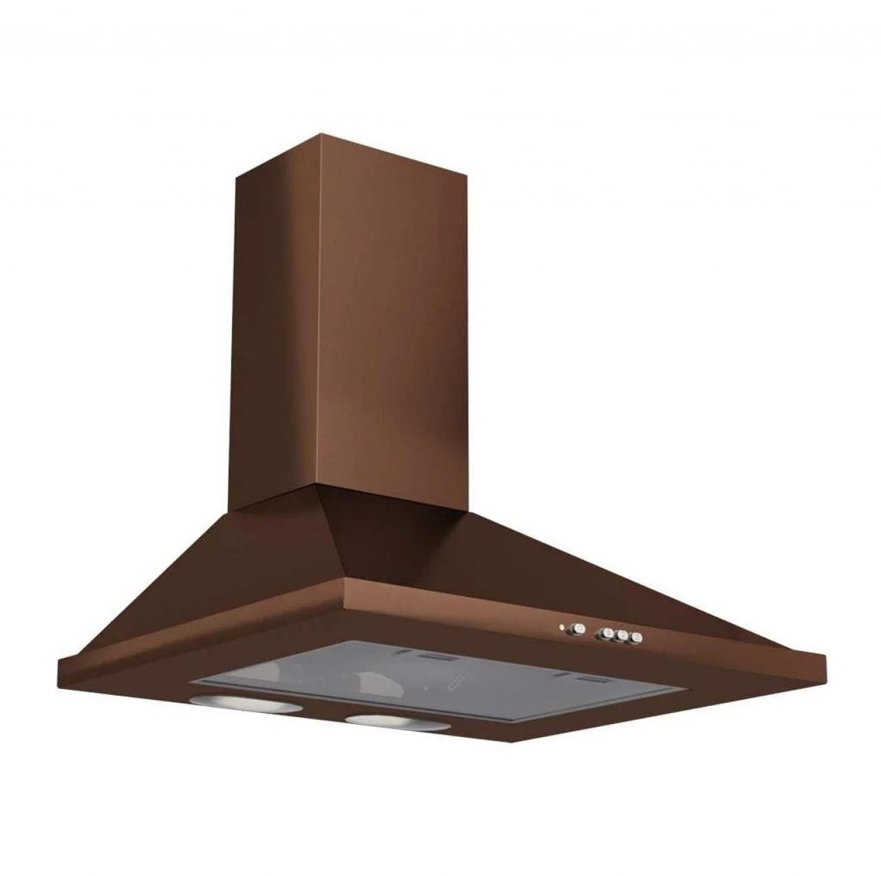 Кухонная вытяжка Elikor: Оптима 60П-400-К3Л медный антик