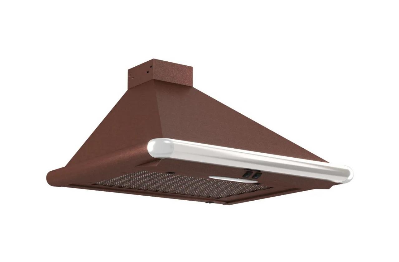 Вытяжка Elikor Сатурн 60П-180-В1Л медный антик/нержавеющая сталь