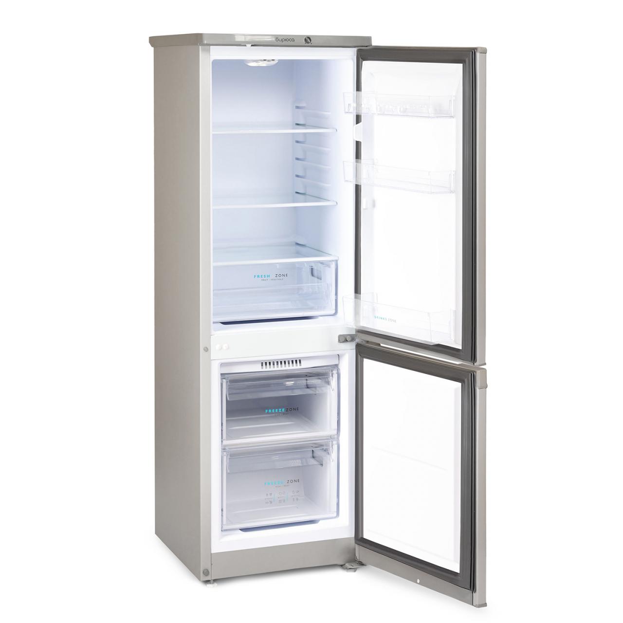 Холодильник Бирюса M418 металлик