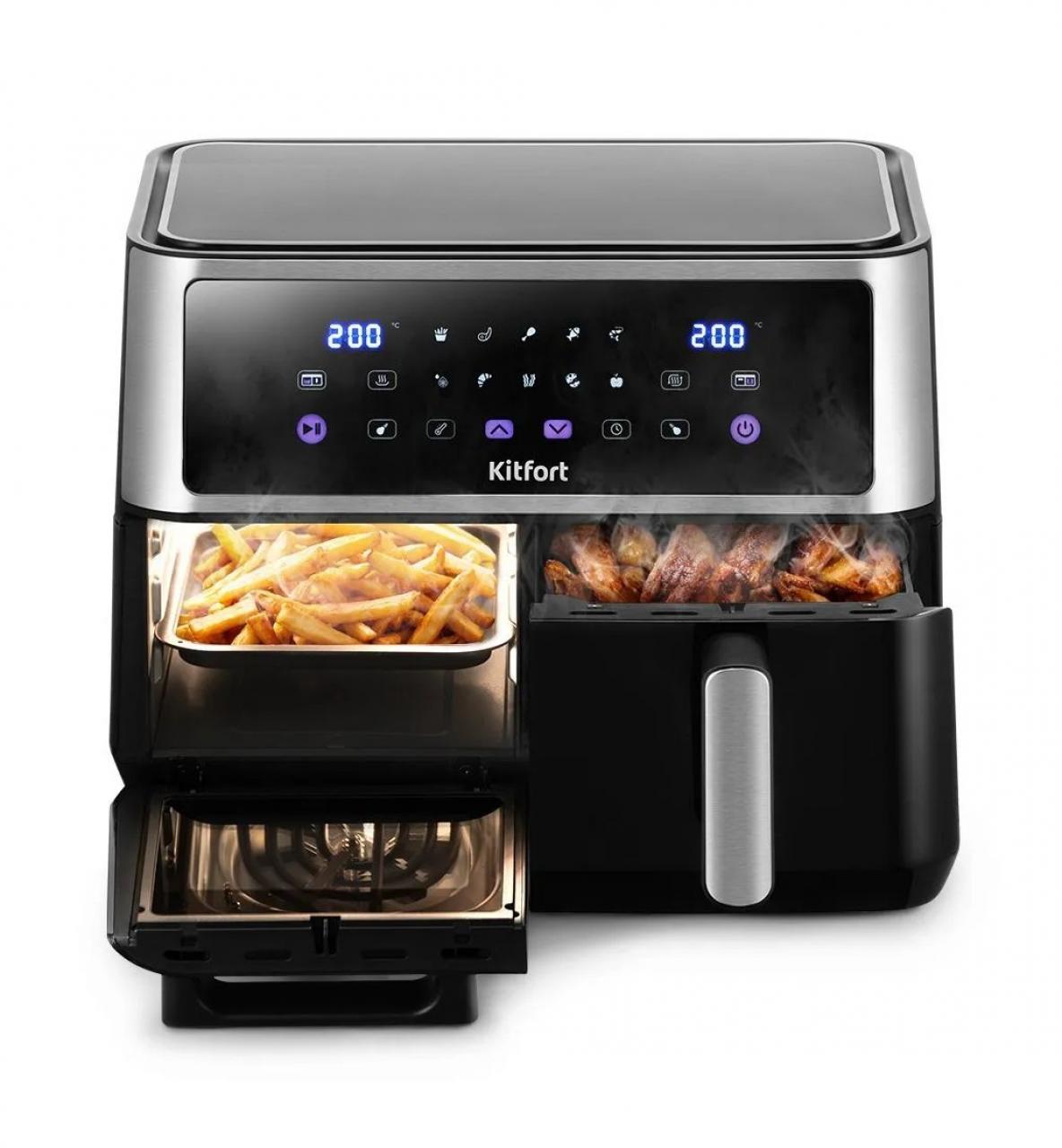 Аэрогриль "2 в 1" Kitfort КТ-2256