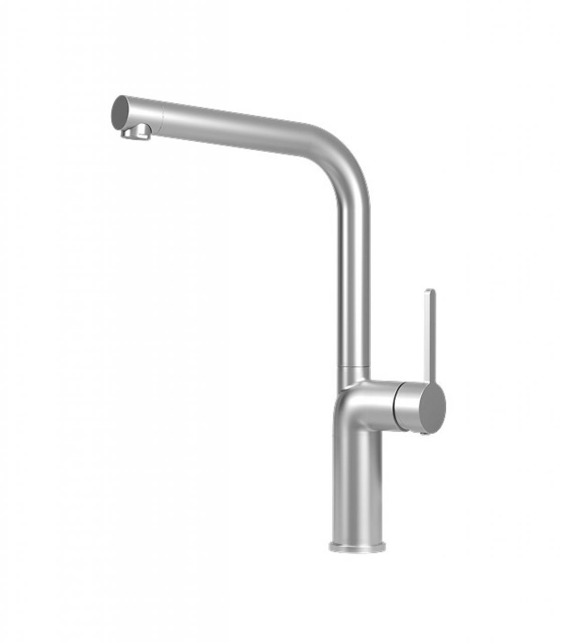 Смеситель кухонный GRANULA 9502 нержавеющая сталь