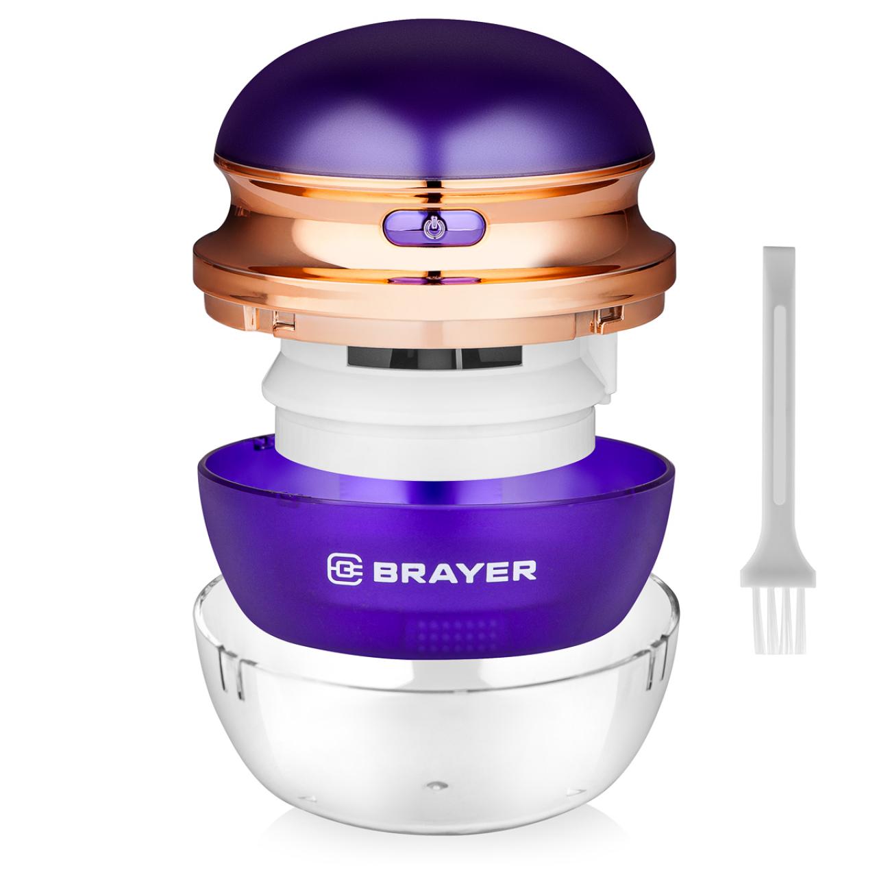 Машинка для удаления катышек и ворса на одежде BRAYER BR5031 фиолетовый