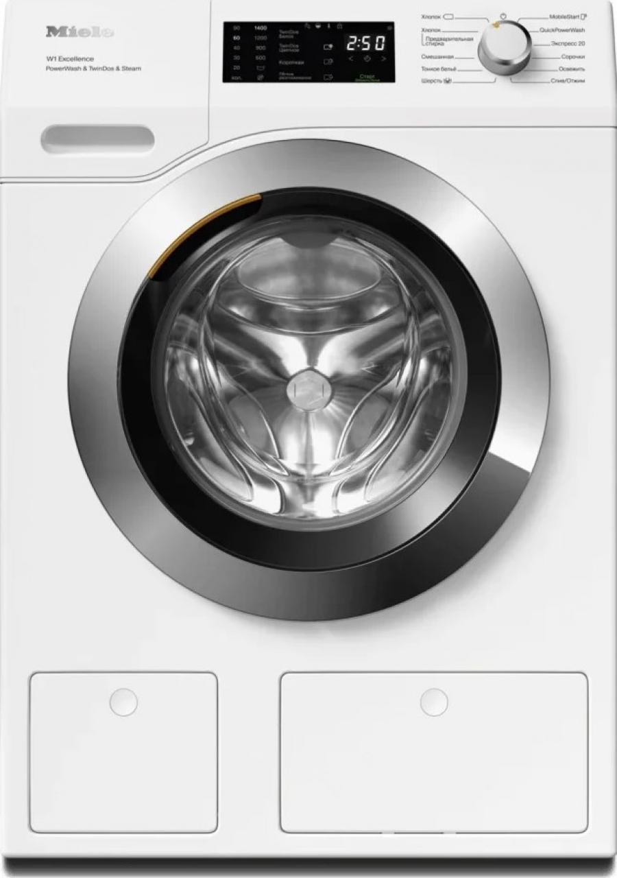 Стиральная машина Miele WEG895 WCS PWash&TDos&Steam LOWE Lotus White белый лотос