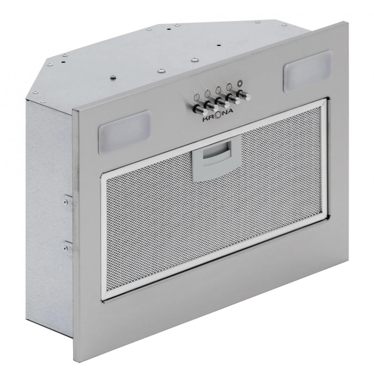 Вытяжка встраиваемая Krona KATE 400 INOX PB