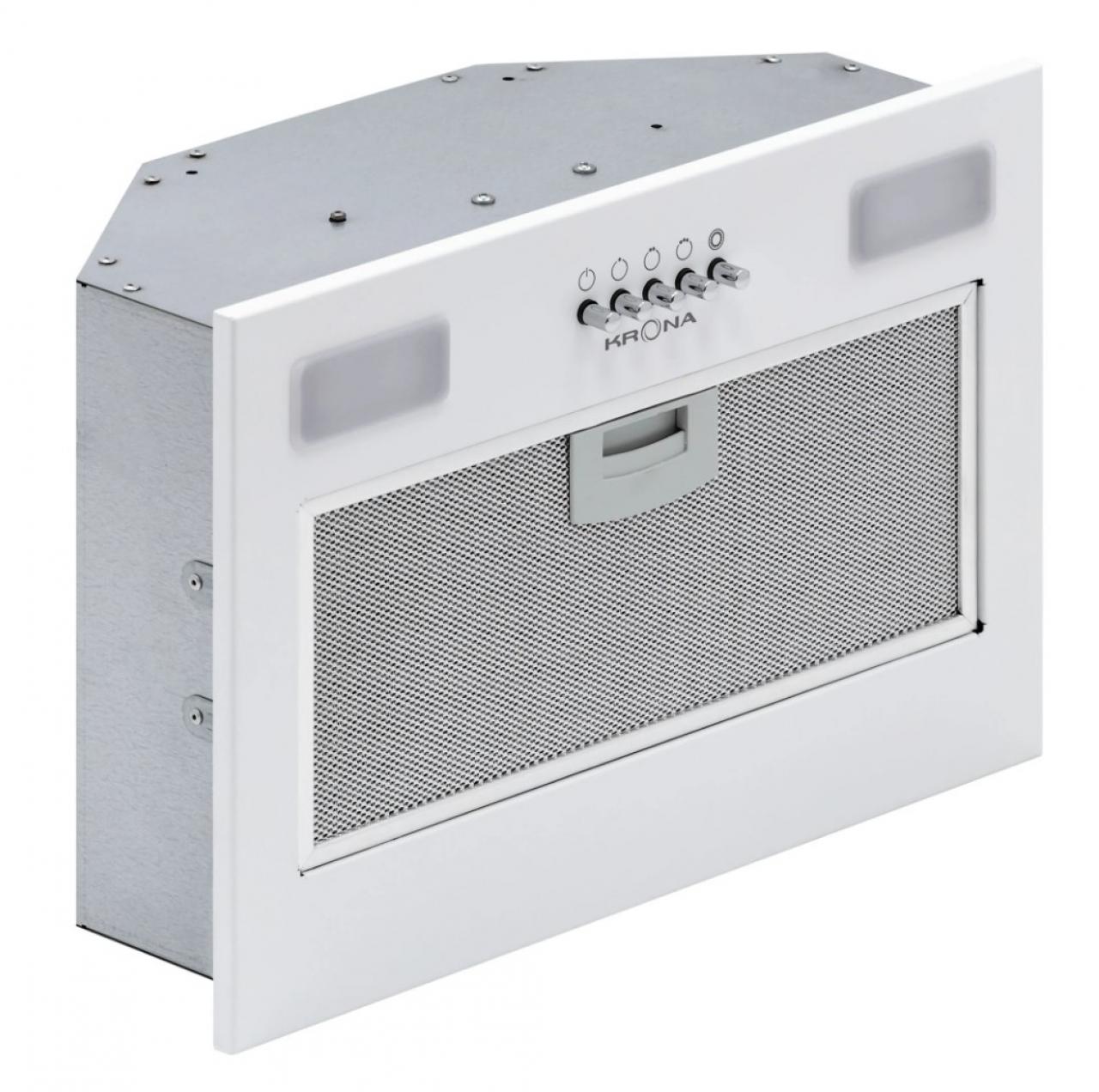 Вытяжка встраиваемая Krona KATE 400 WHITE PB