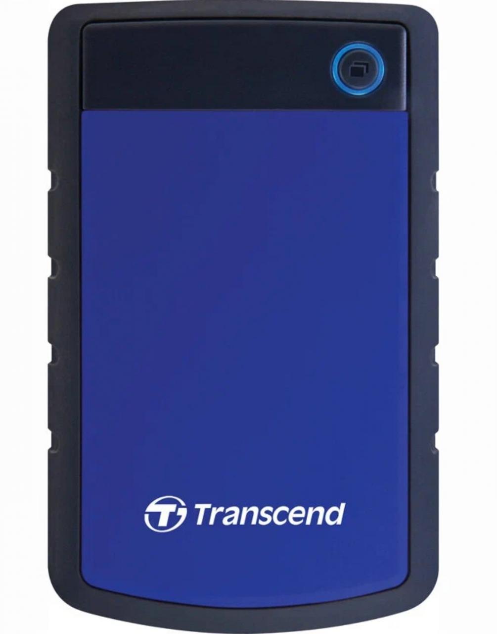 Внешний HDD диск Transcend StoreJet 25H3 2TB USB 3.1 синий
