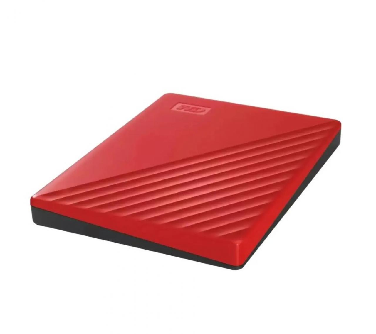 Внешний жесткий диск 2.5" 2Tb Western Digital My Passport WDBYVG0020BRD-WESN USB3.0 красный