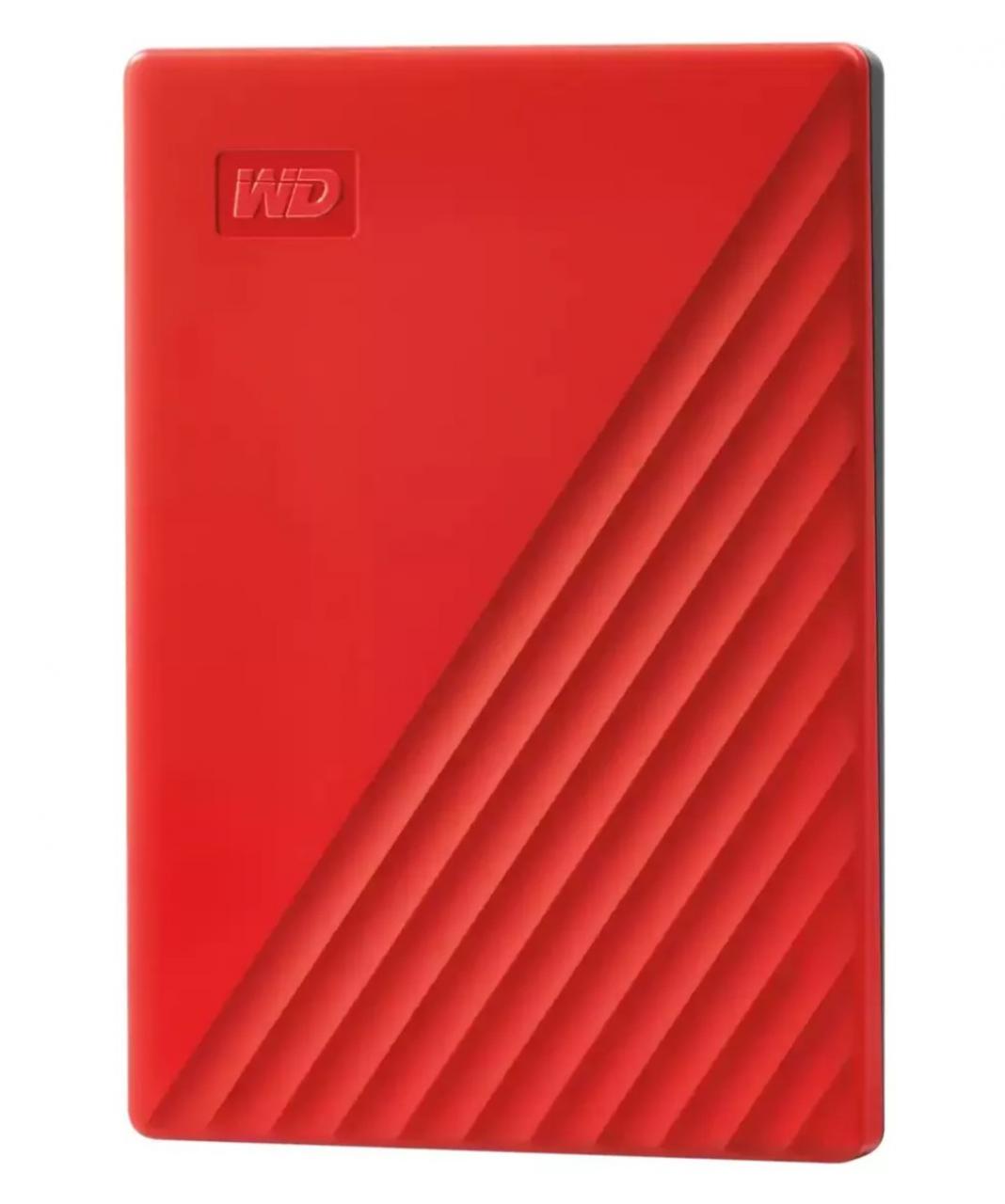 Внешний жесткий диск 2.5" 2Tb Western Digital My Passport WDBYVG0020BRD-WESN USB3.0 красный