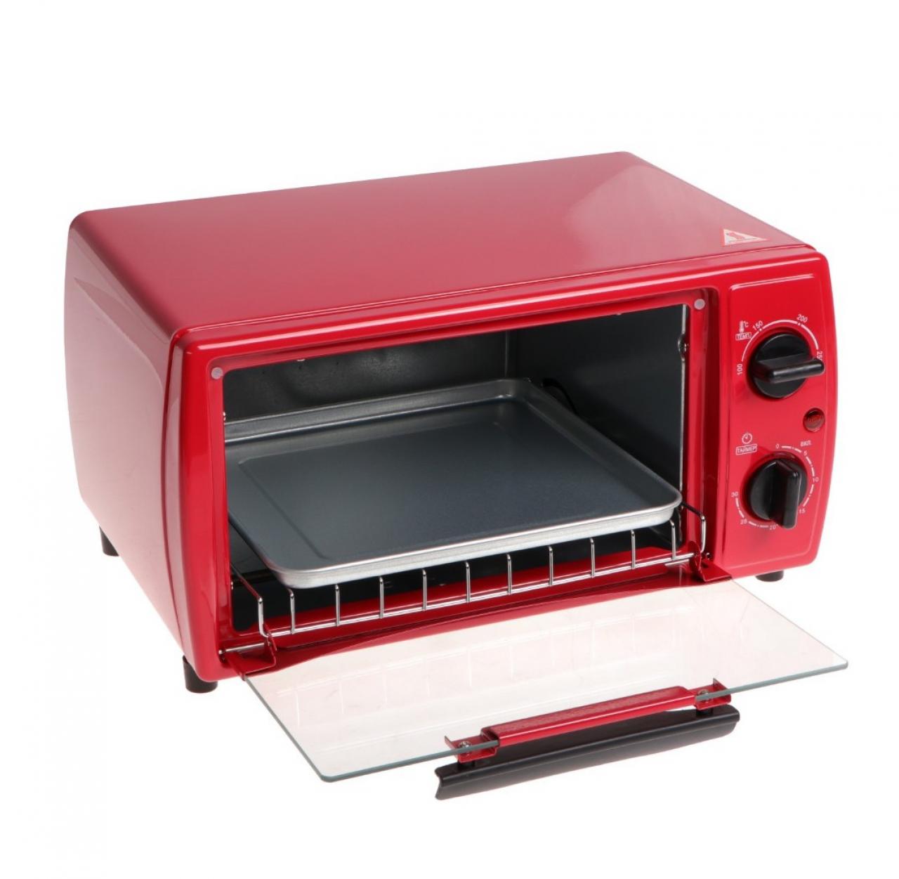 Мини-печь Sakura SA-7018R красный