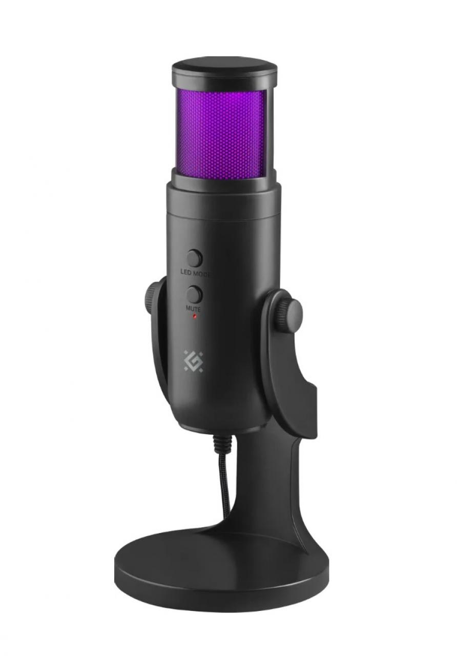 Микрофон игровой стрим Defender Galactar GMC 250 USB
