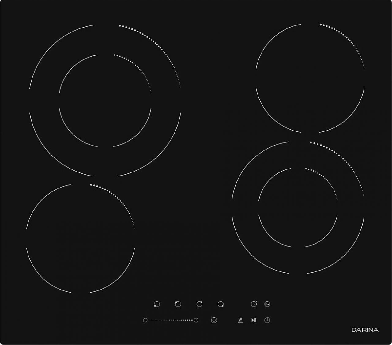 Варочная поверхность Darina 6Р Е327 B