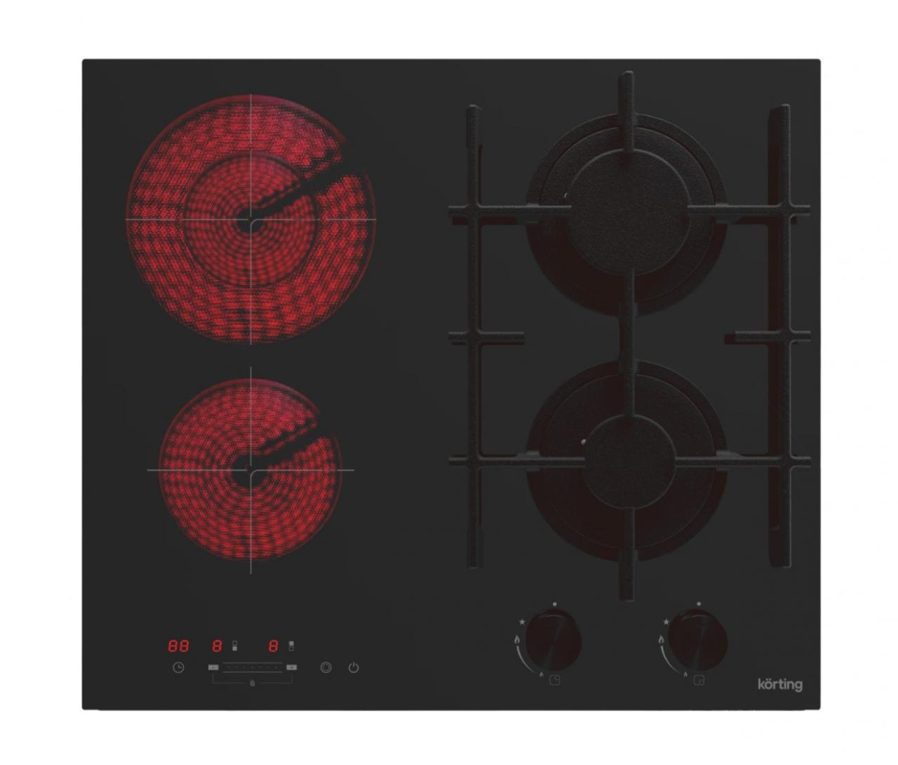 Варочная поверхность комбинированная Korting HKG 6206 CN