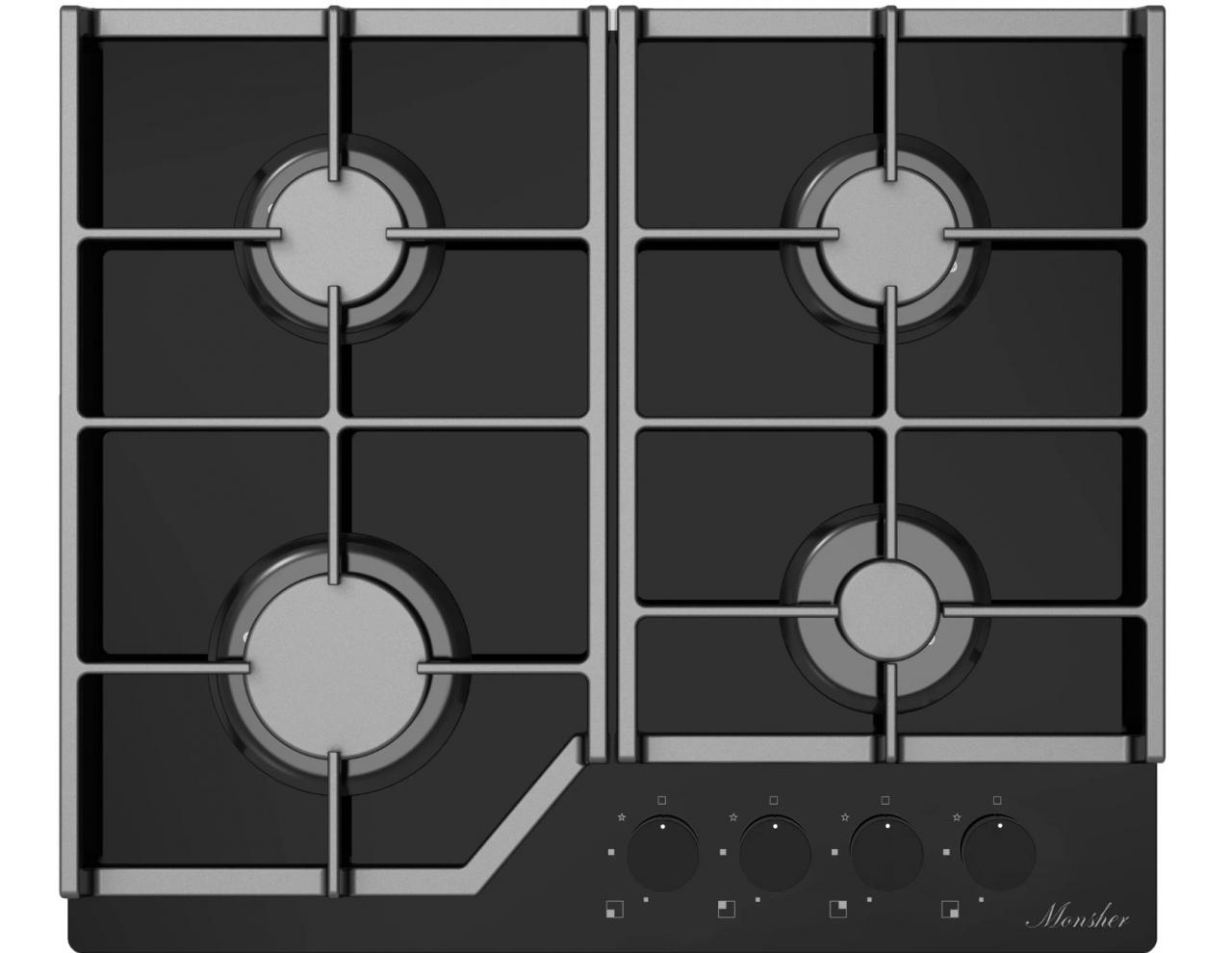 Варочная поверхность Monsher MGG 62 Noir