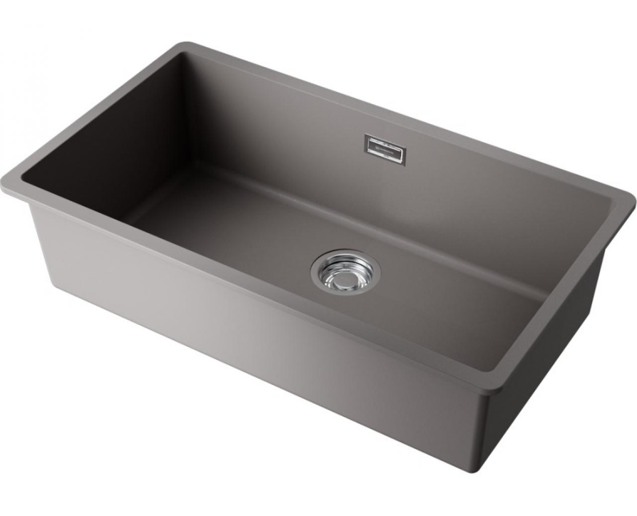 Мойка кухонная Omoikiri Kata 74-U-GR Artgranit/leningrad grey