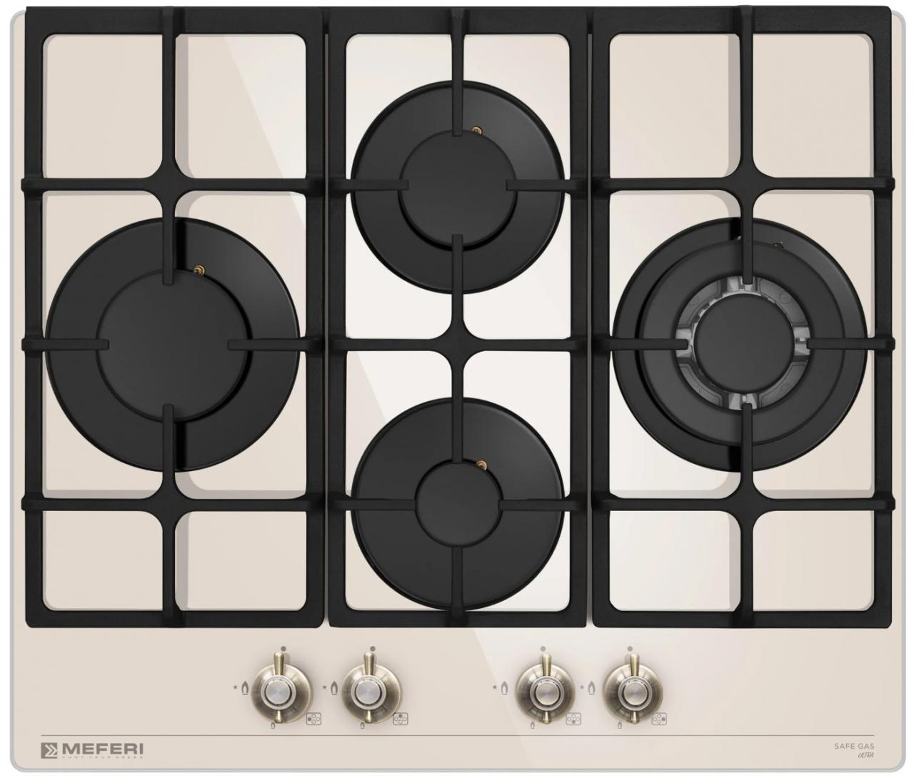 Варочная поверхность MEFERI MGH604BG GLASS RETRO