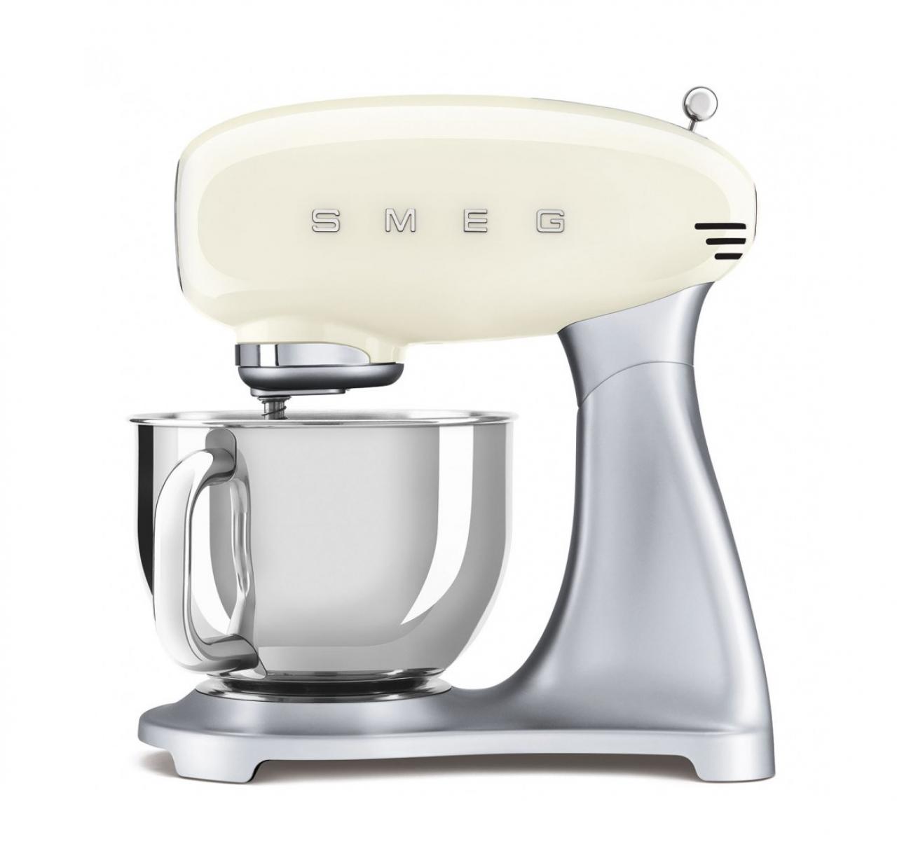 Миксер планетарный Миксер Smeg SMF04CREU кремовый