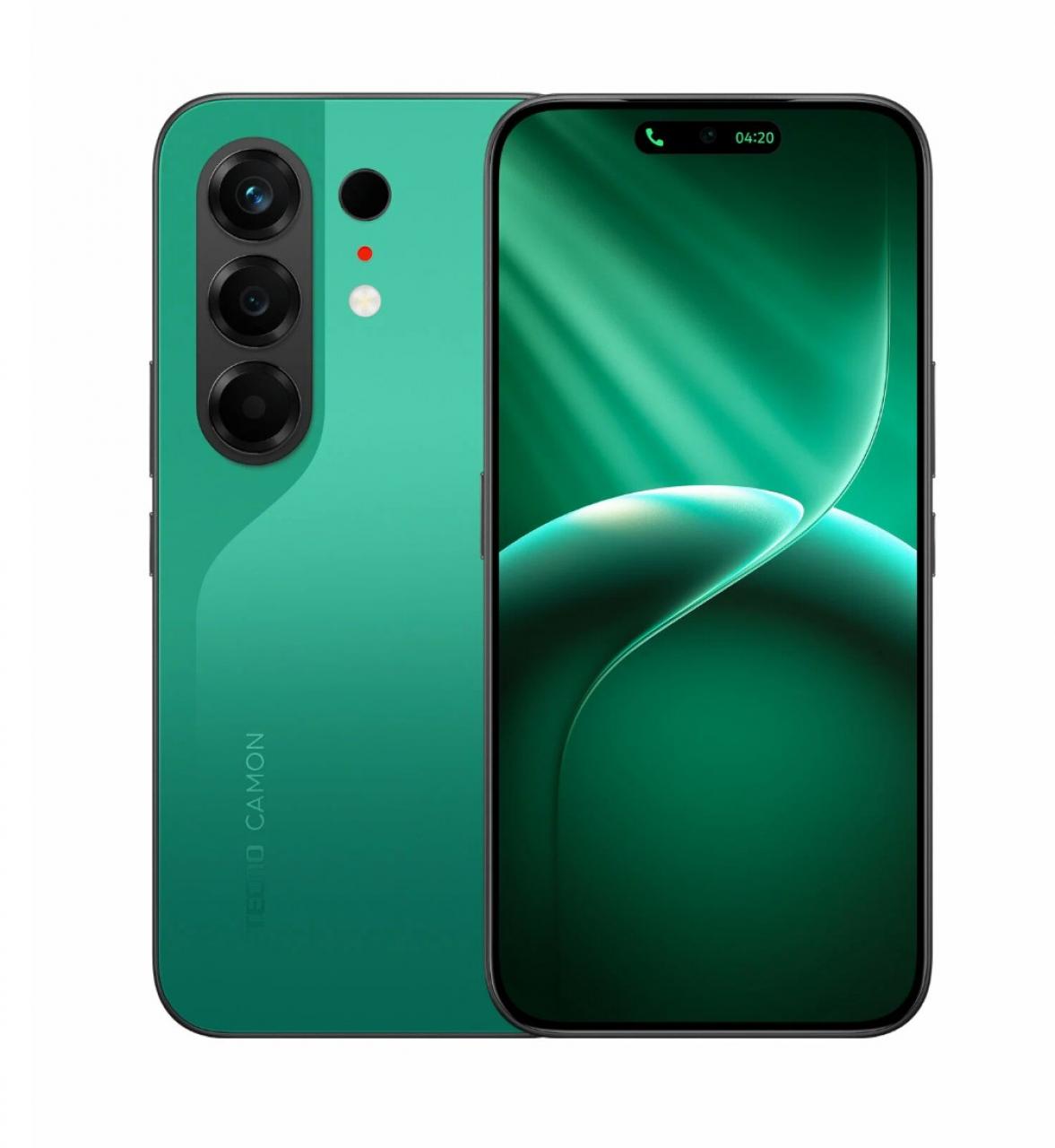 Смартфон TECNO CAMON 50 256+12ГБ зелёный (malachite green)