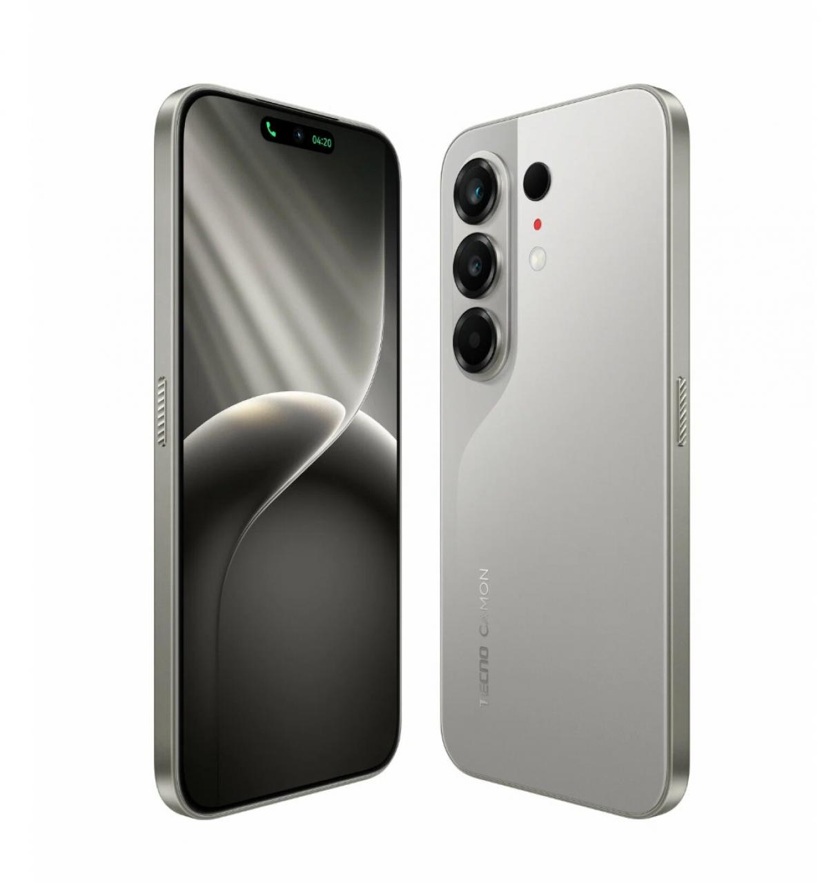Смартфон TECNO CAMON 50 256+12ГБ, серый (nebula titanium)