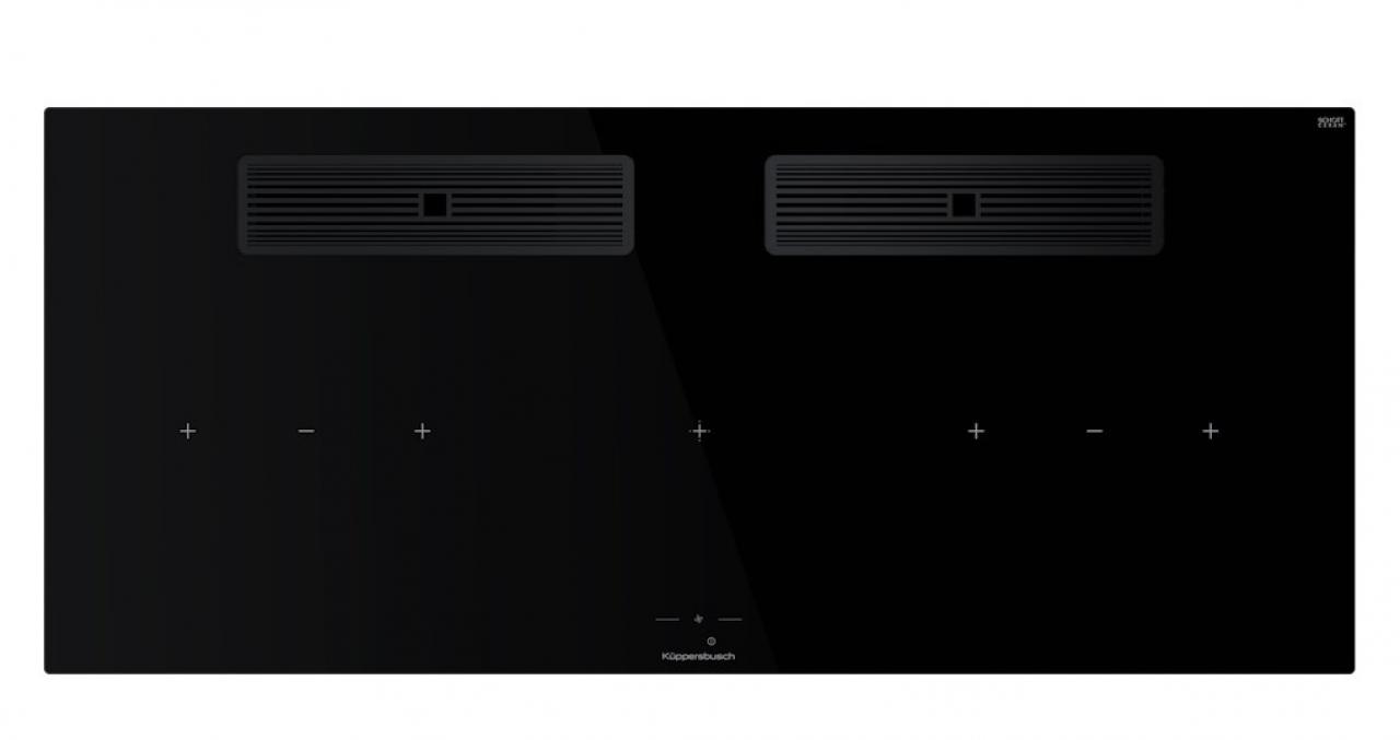 Варочная поверхность с вытяжкой Kuppersbusch KMI 12850.0 SR-S без фурнитуры
