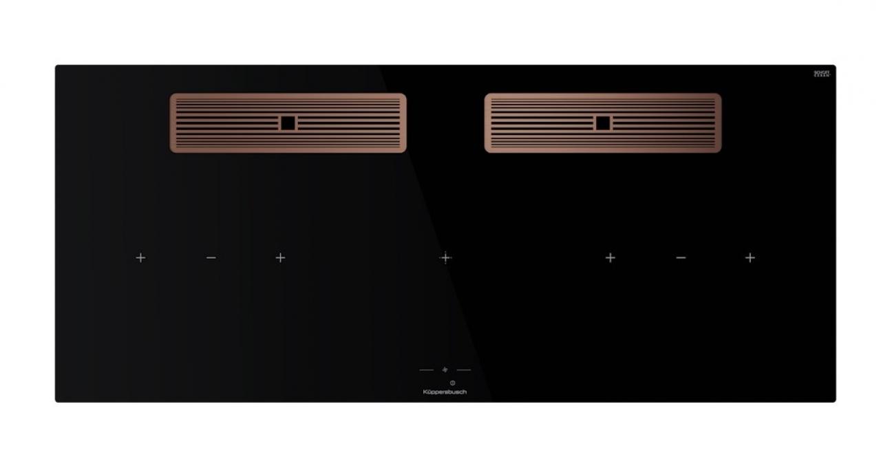 Варочная поверхность с вытяжкой Kuppersbusch KMI 12850.0 SR-S Copper