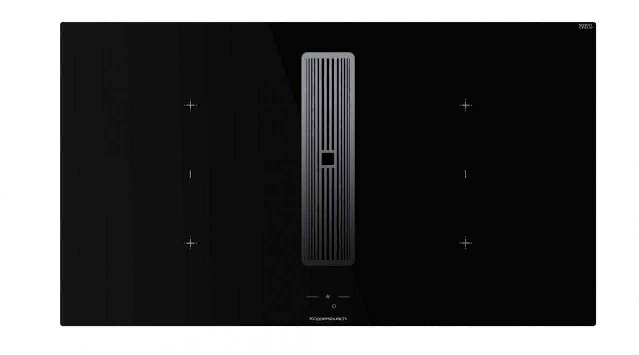 Варочная поверхность с вытяжкой Kuppersbusch KMI 9850.1 SR-E Stainless steel