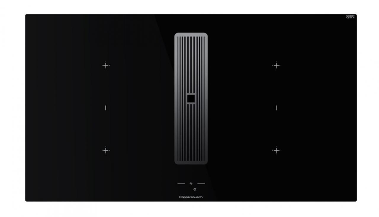 Варочная поверхность с вытяжкой Kuppersbusch KMI 9850.1 SR-S без фурнитуры
