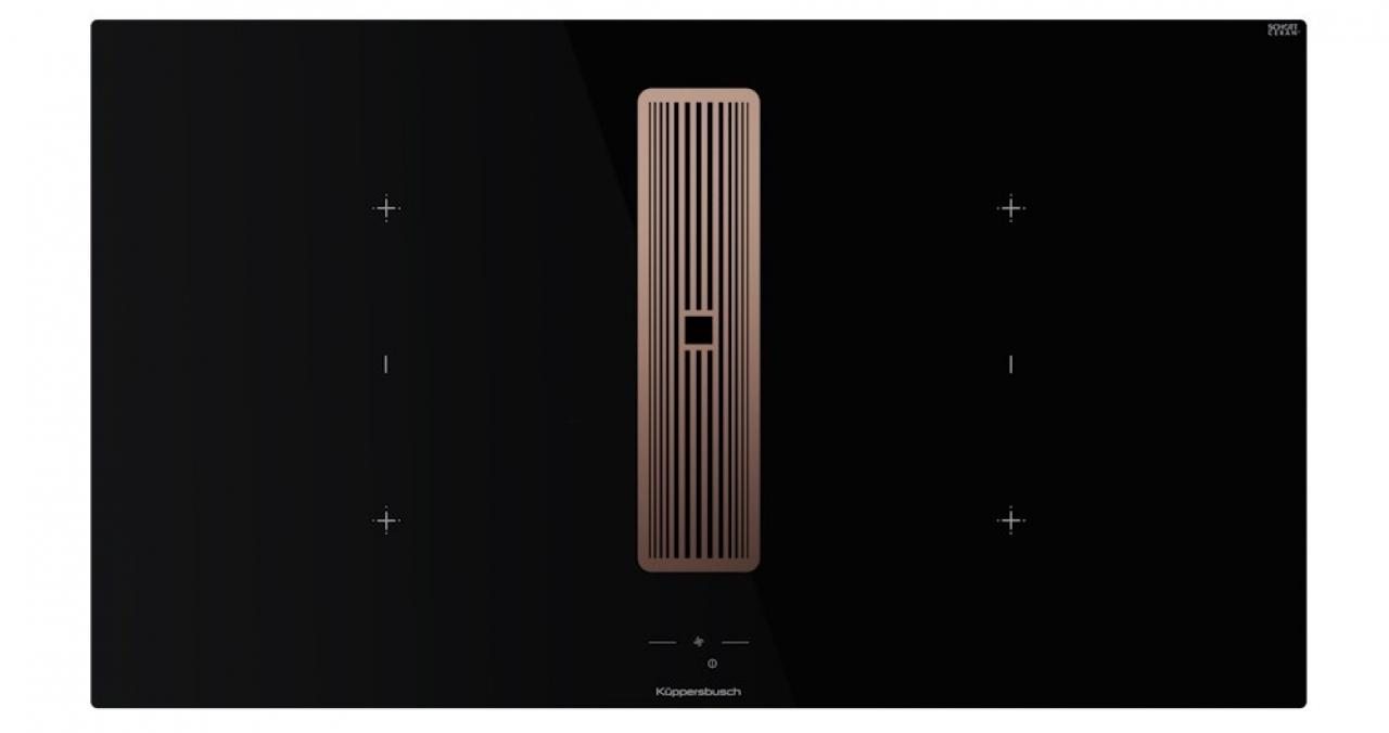 Варочная поверхность с вытяжкой Kuppersbusch KMI 9850.1 SR-S Copper