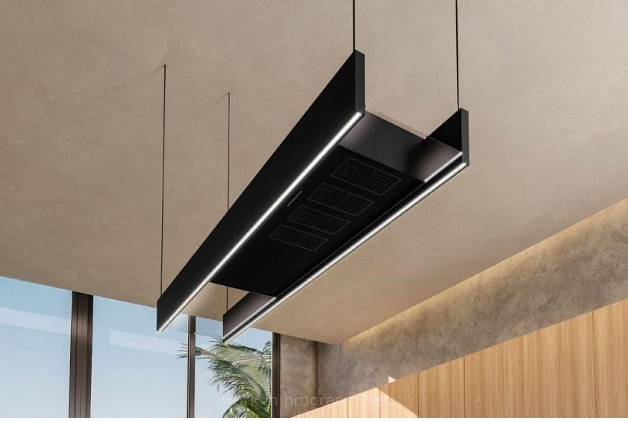 Вытяжка островная Pando I-875/180 NE SATINADO V.1130 ECO FCLR-AE