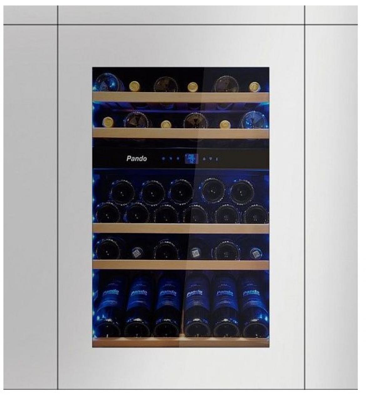 Винный шкаф встраиваемый Pando PVMAP 88-45 PAR правое открывание