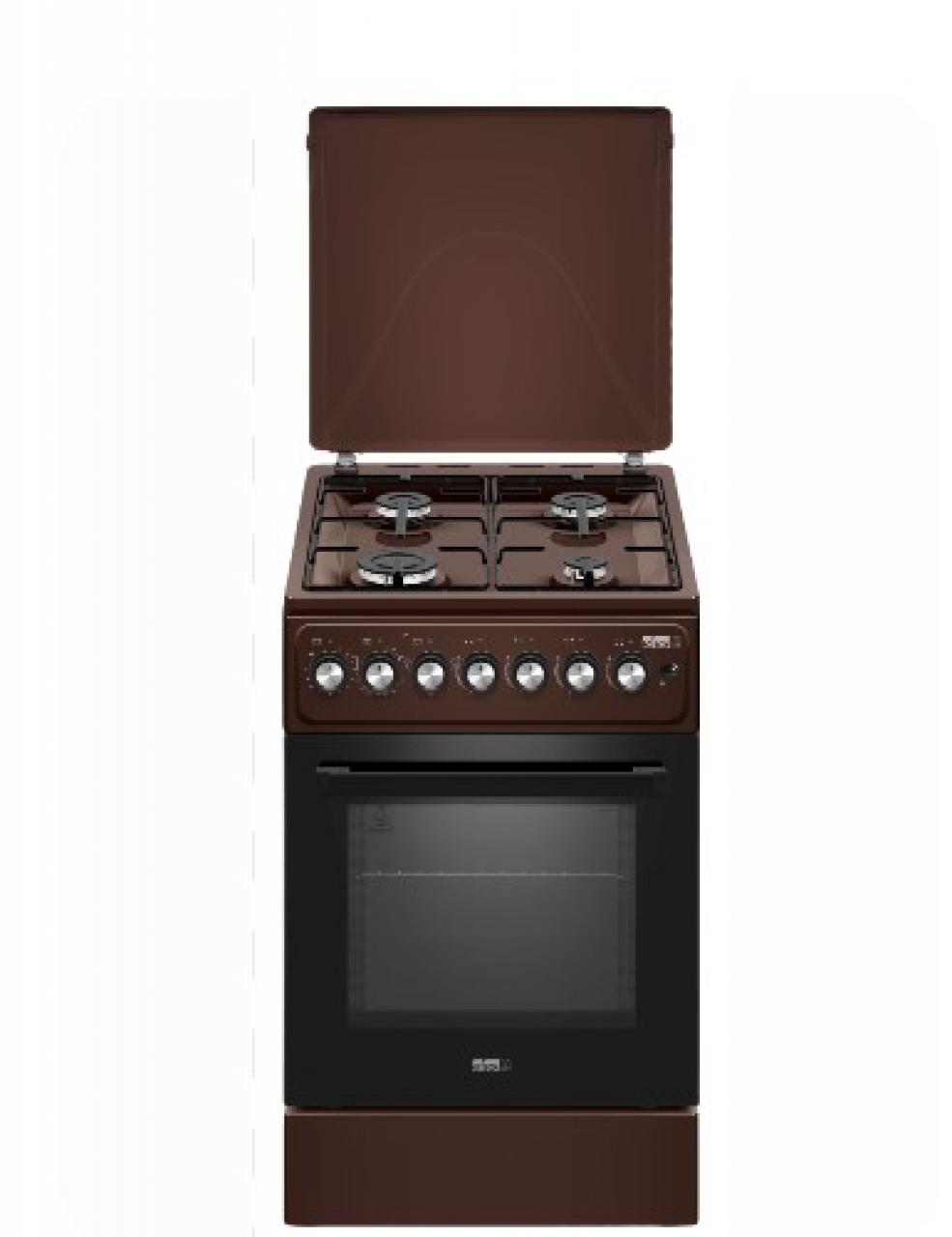 Кухонная плита EFES SG-50M40S2 BR коричневый