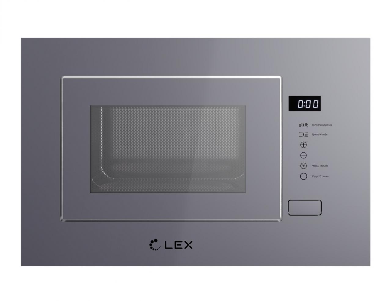 Микроволновая печь встраиваемая LEX BIMO 20.01 GREY