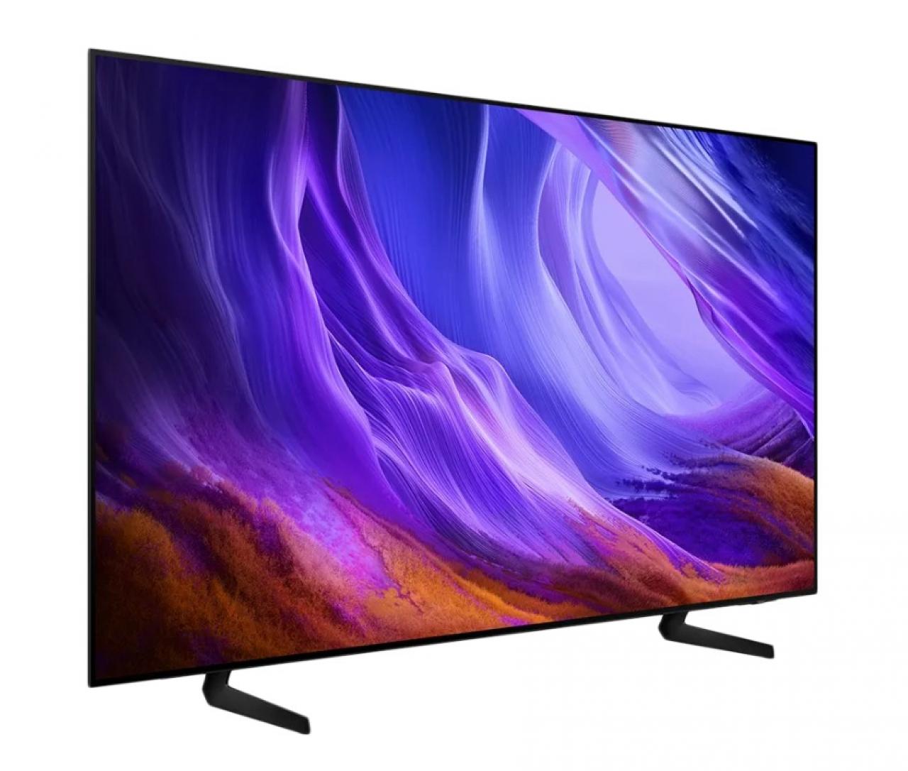 OLED-телевизор Samsung QE83S85HAEXPY 83" черный графит