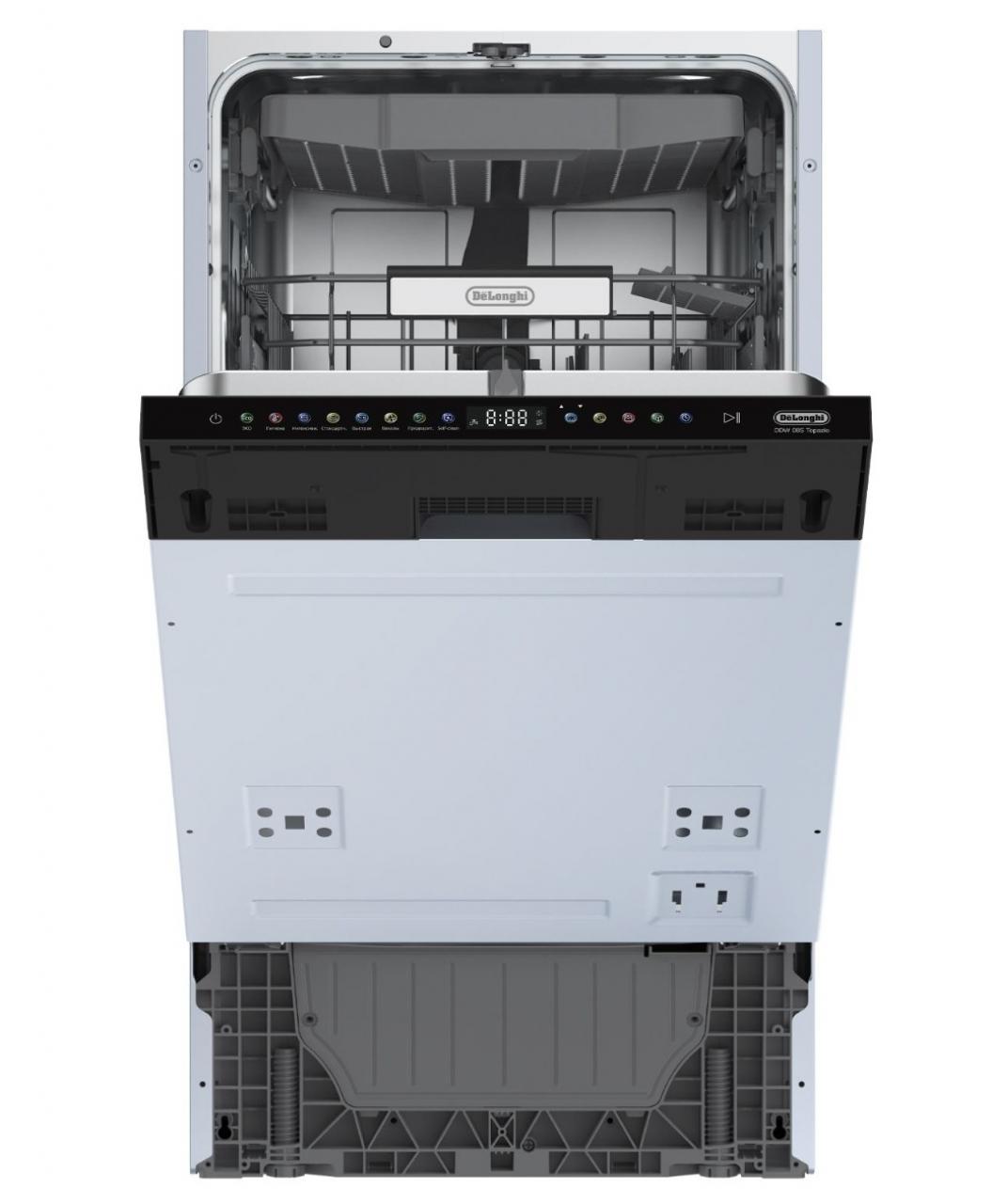 Посудомоечная машина встраиваемая Delonghi DDW 08S Topazio